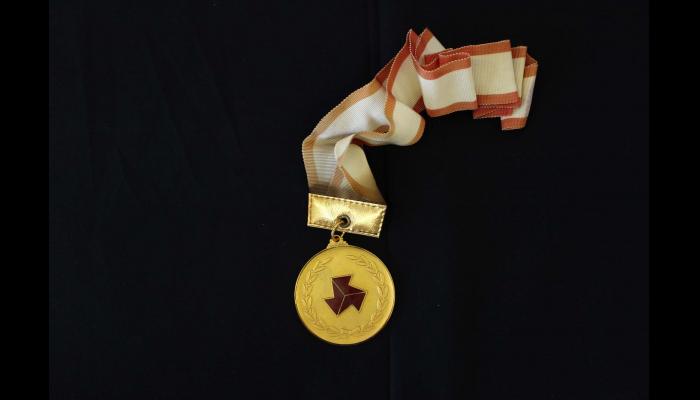 第31回全国高等学校スケート競技選手権大会の時の金メダル2
