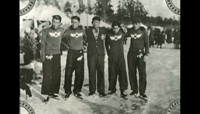 昭和初期のスケート関係写真