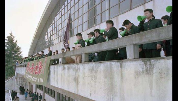 第40回国民体育大会冬季大会　応援団のようす