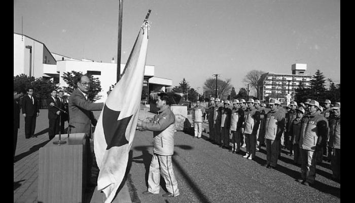 第40回国民体育大会冬季大会　選手団結団式のようす