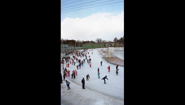 長根リンクのようす