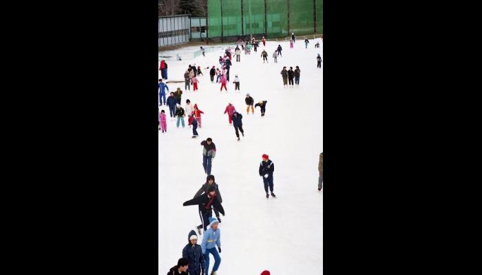長根リンクのようす