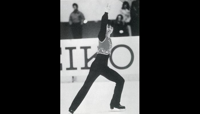 第60回日本学生氷上競技選手権大会・フィギュアスケート男子シングルで優勝した藤井辰哉選手