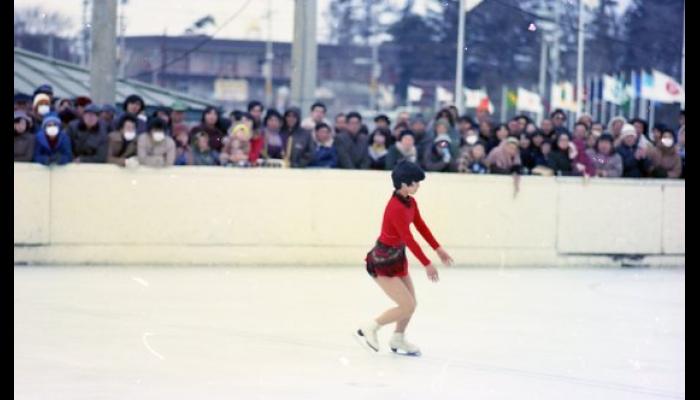 第32回国民体育大会冬季大会スケート競技会　女子フリーの演技