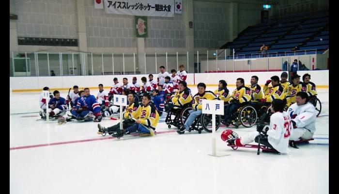 第8回ジャパンパラリンピックアイススレッジホッケー競技大会
開始式