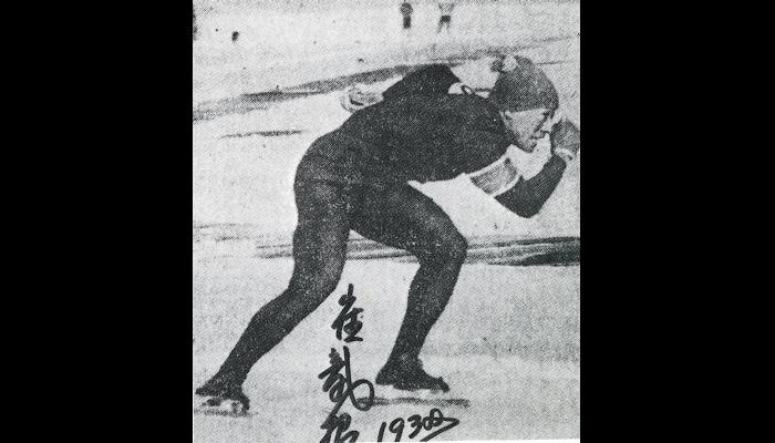 第12回日本学生氷上競技選手権大会・スピードスケート競技・崔龍振(明大）
