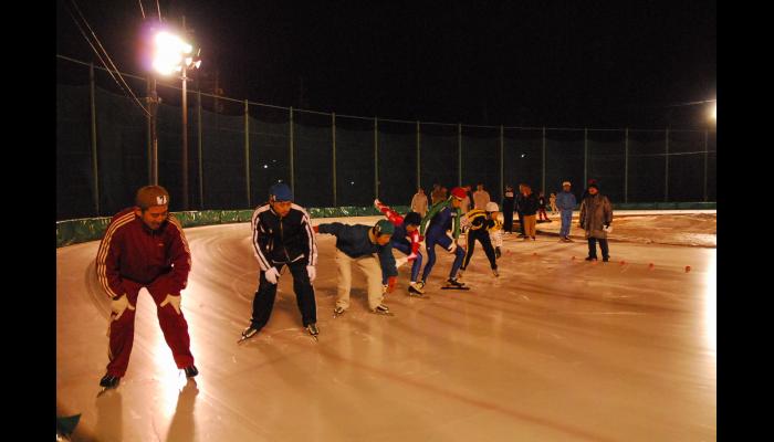 第60回八戸市総合体育大会冬季スケート競技会　スピードスケート競技　3