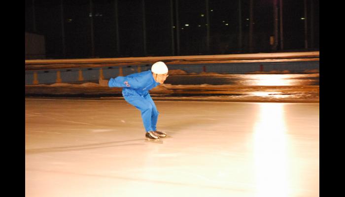 第60回八戸市総合体育大会冬季スケート競技会　スピードスケート競技　8