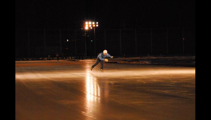 第60回八戸市総合体育大会冬季スケート競技会　スピードスケート競技　10