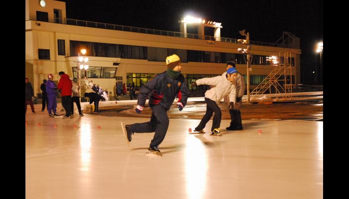 第60回八戸市総合体育大会冬季スケート競技会　スピードスケート競技　11