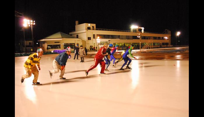 第60回八戸市総合体育大会冬季スケート競技会　スピードスケート競技　12