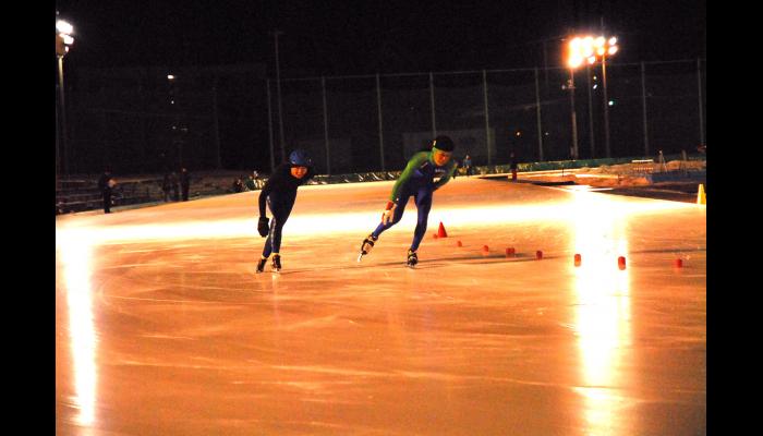 第60回八戸市総合体育大会冬季スケート競技会　スピードスケート競技　13