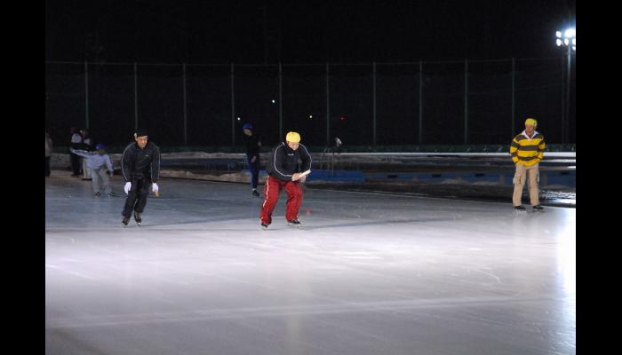 第60回八戸市総合体育大会冬季スケート競技会　1,600ｍリレー　3