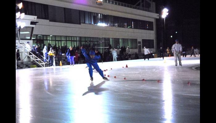 第60回八戸市総合体育大会冬季スケート競技会　1,600ｍリレー　5