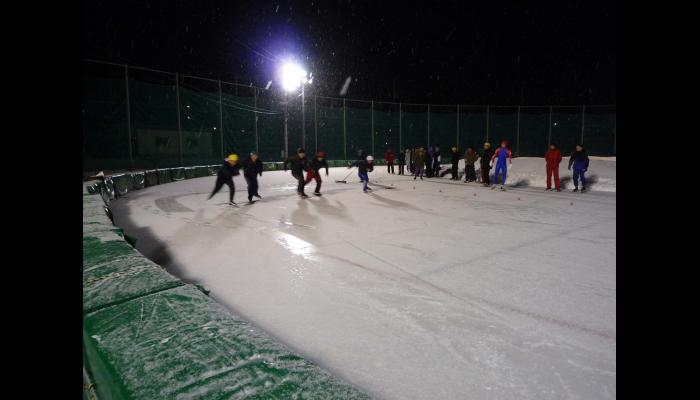 第61回八戸市総合体育大会冬季スケート競技会　スピードスケート競技　4