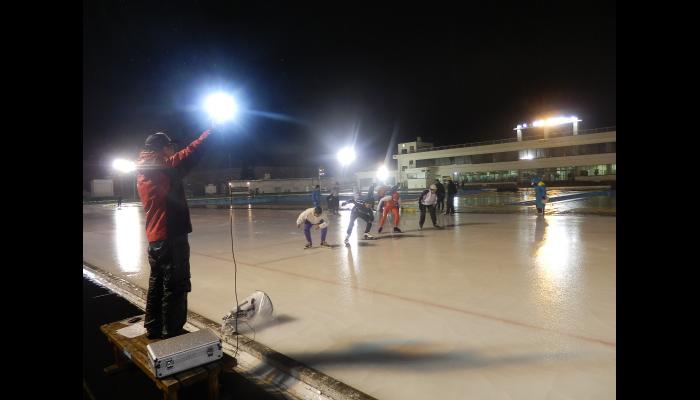 第68回八戸市総合体育大会冬季スケート競技会　スピードスケート競技　9