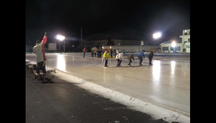 第69回八戸市総合体育大会冬季スケート競技会　スピードスケート競技　5