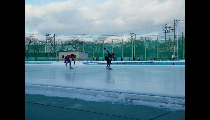 第36回青森県スポーツ少年団フェスティバルスケート競技会　スピードスケート　1