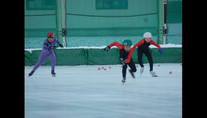 第36回青森県スポーツ少年団フェスティバルスケート競技会　スピードスケート　3