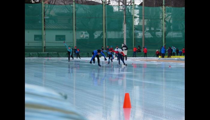 第38回青森県スポーツ少年団フェスティバルスケート競技会　スピードスケート　1