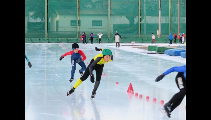 第38回青森県スポーツ少年団フェスティバルスケート競技会　スピードスケート　3