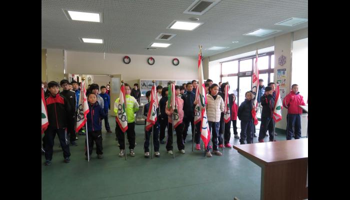 第39回青森県スポーツ少年団フェスティバルスケート競技会　開会式
