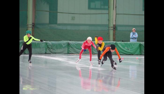 第39回青森県スポーツ少年団フェスティバルスケート競技会　スピードスケート　1
