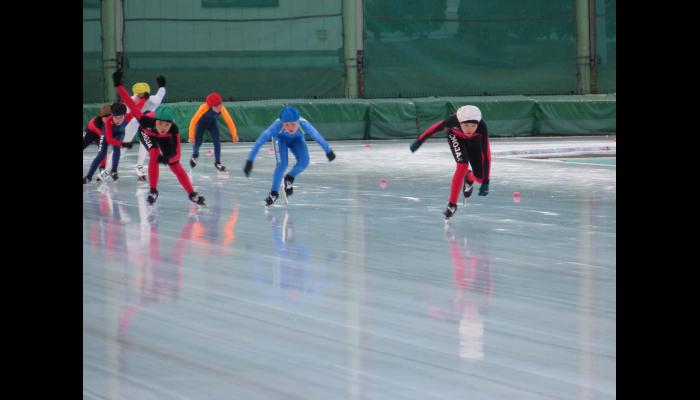 第39回青森県スポーツ少年団フェスティバルスケート競技会　スピードスケート　4