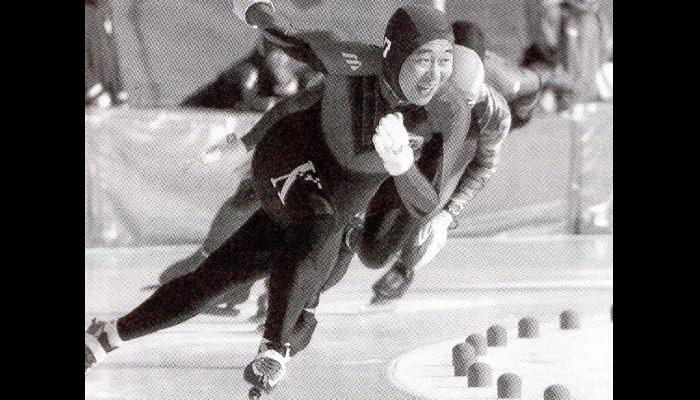 第55回国民体育大会冬季大会
スピードスケート競技2000ｍリレー　戸田金作選手