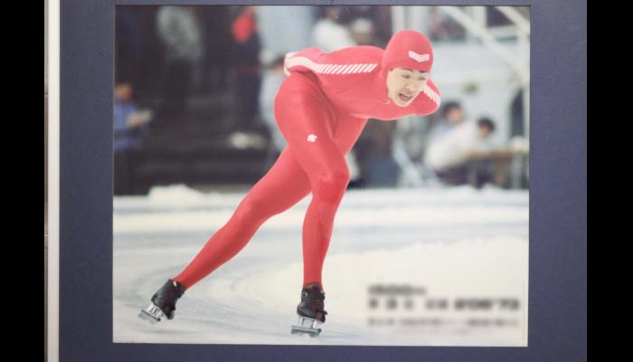 第31回全国高等学校スケート選手権大会　金濱選手の滑り
