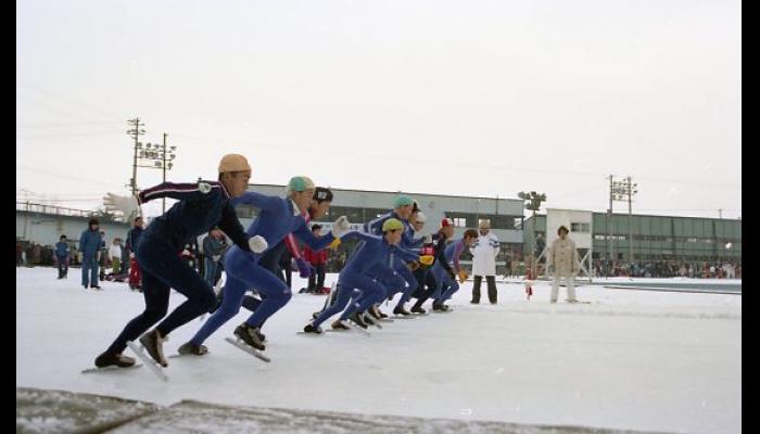 第1回全国中学校スケート競技会・スピードスケート競技