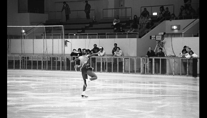 第36回全国高等学校スケート競技選手権大会フィギュア競技のようす