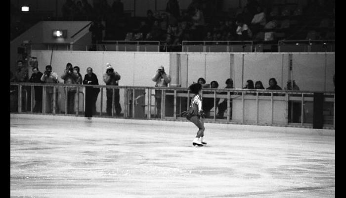 第36回全国高等学校スケート競技選手権大会フィギュア競技のようす