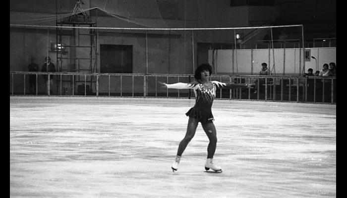 第36回全国高等学校スケート競技選手権大会フィギュア競技のようす