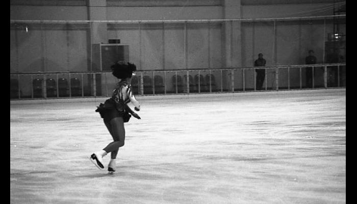 第36回全国高等学校スケート競技選手権大会フィギュア競技のようす