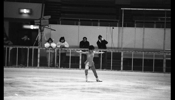 第36回全国高等学校スケート競技選手権大会フィギュア競技のようす