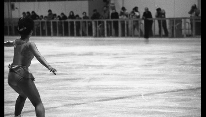 第36回全国高等学校スケート競技選手権大会フィギュア競技のようす