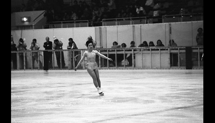 第36回全国高等学校スケート競技選手権大会フィギュア競技のようす