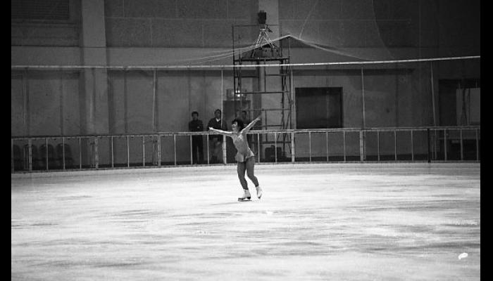 第36回全国高等学校スケート競技選手権大会フィギュア競技のようす