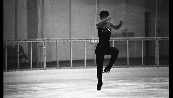 第36回全国高等学校スケート競技選手権大会フィギュア競技のようす