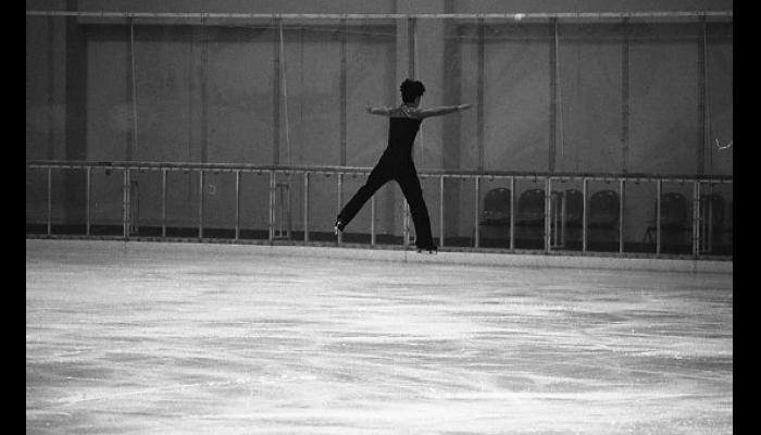 第36回全国高等学校スケート競技選手権大会フィギュア競技のようす