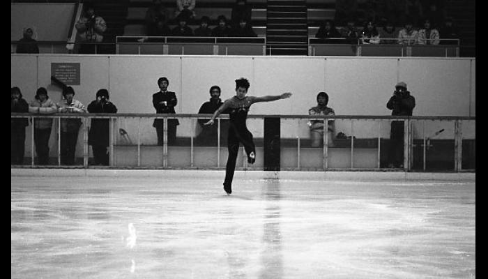 第36回全国高等学校スケート競技選手権大会フィギュア競技のようす