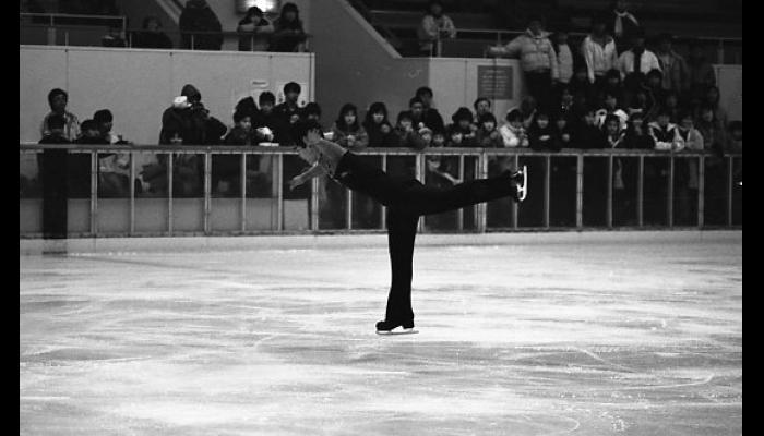 第36回全国高等学校スケート競技選手権大会フィギュア競技のようす