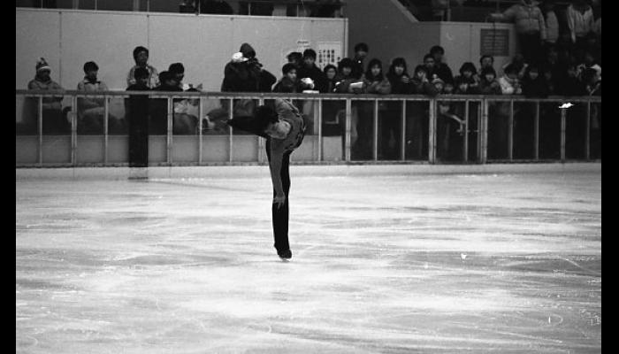 第36回全国高等学校スケート競技選手権大会フィギュア競技のようす