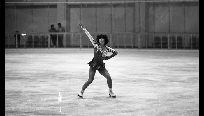 第36回全国高等学校スケート競技選手権大会フィギュア競技のようす