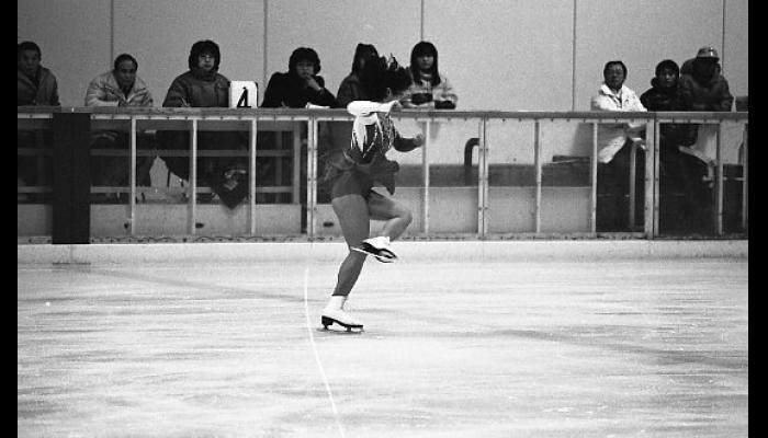 第36回全国高等学校スケート競技選手権大会フィギュア競技のようす