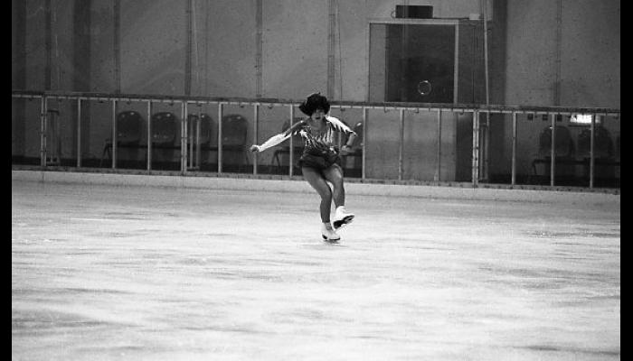 第36回全国高等学校スケート競技選手権大会フィギュア競技のようす