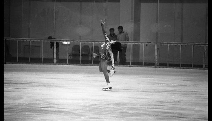 第36回全国高等学校スケート競技選手権大会フィギュア競技のようす