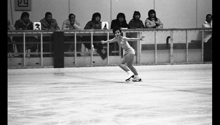 第36回全国高等学校スケート競技選手権大会フィギュア競技のようす