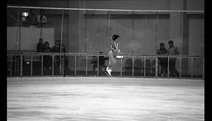 第36回全国高等学校スケート競技選手権大会フィギュア競技のようす